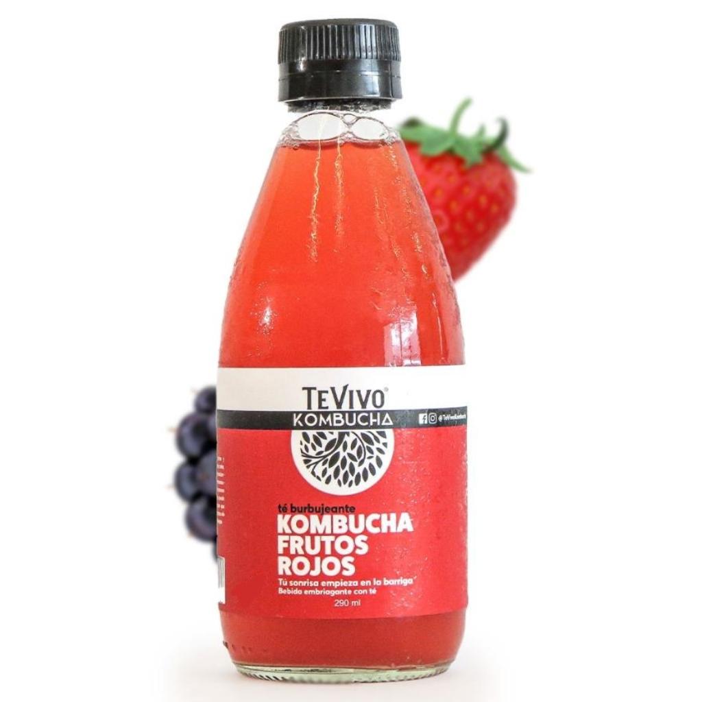 KOMBUCHA FRUTOS ROJOS - TeVivo Kombucha